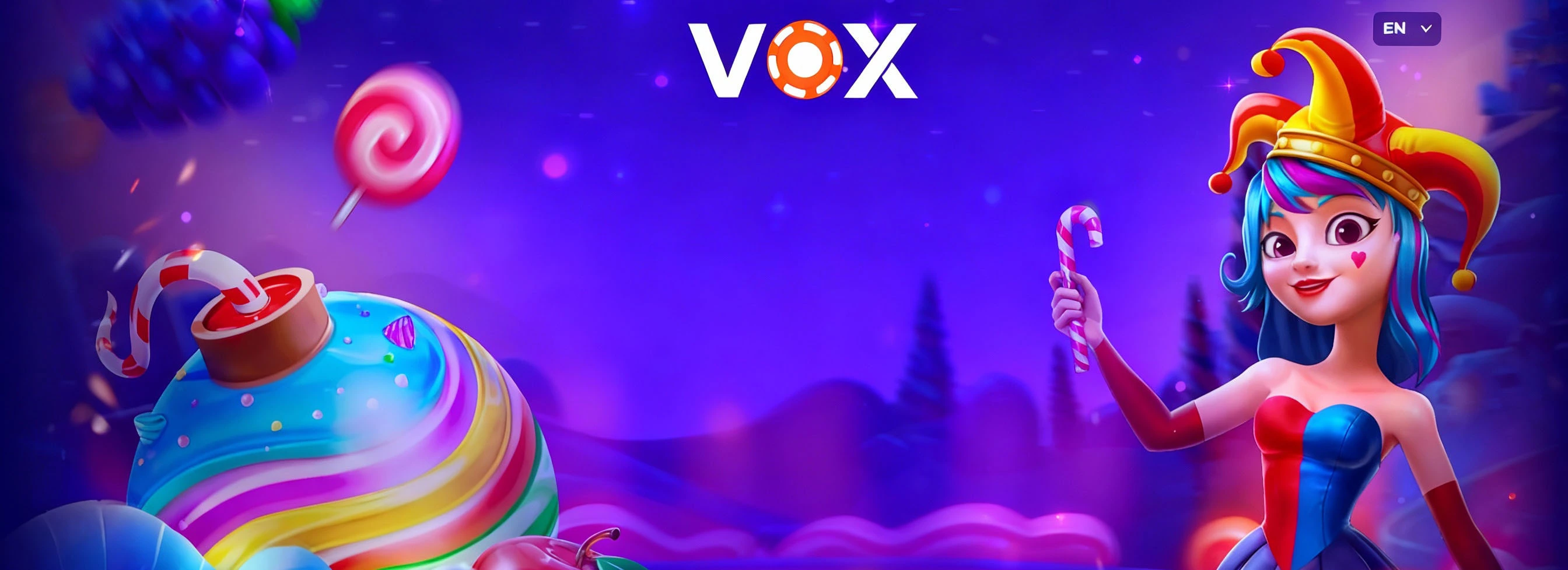 Vox Casino Banner